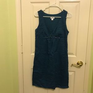 A lady’s dress in blue from Loft